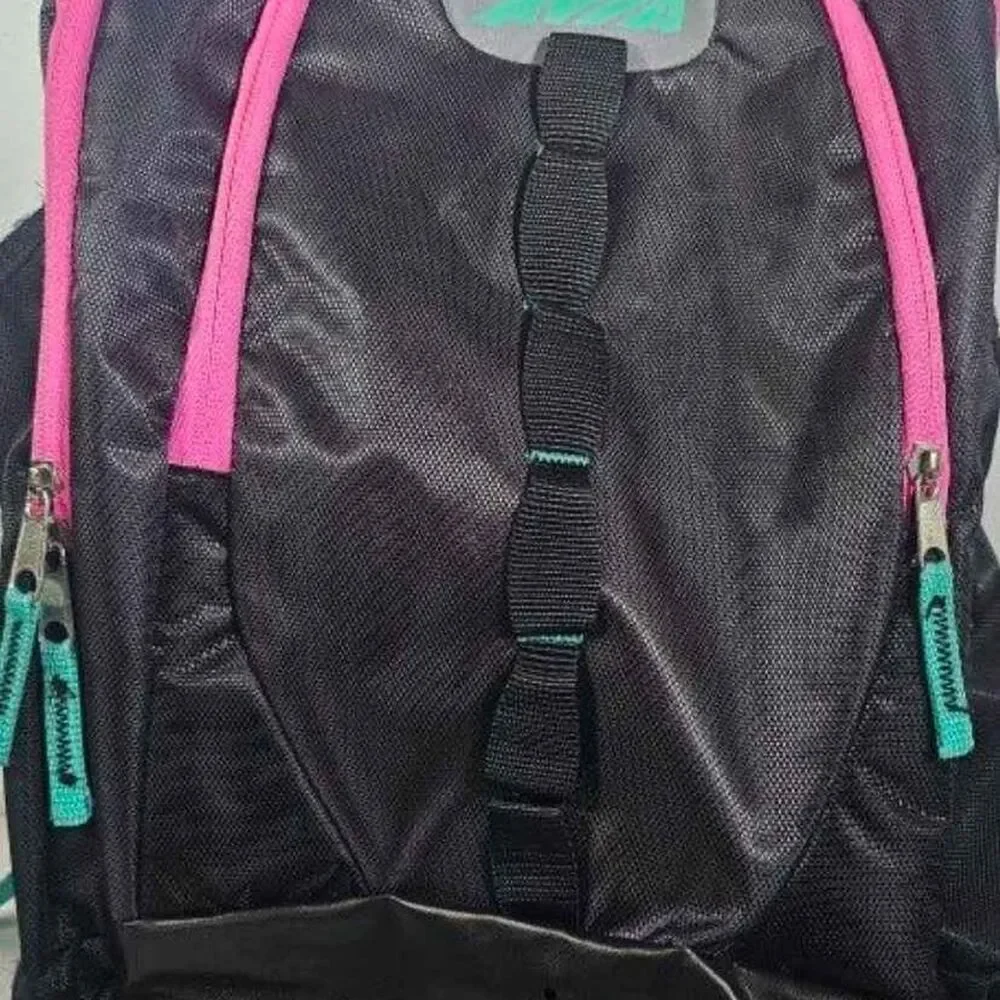 AVIA Black, Blue and Pink Backpack with Multi pockets. New without Tags